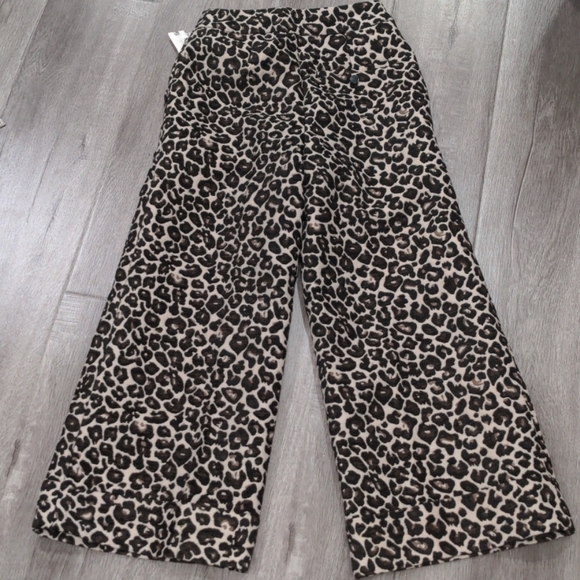 Anthropologie NWT Kate Leopard Jacquard Trousers - Picture 5 of 9